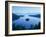 Lake Tahoe, Emerald Bay, Dawn , Tahoe, California, USA-Steve Vidler-Framed Photographic Print