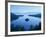 Lake Tahoe, Emerald Bay, Dawn , Tahoe, California, USA-Steve Vidler-Framed Photographic Print