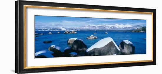 Lake Tahoe in Winter, California-null-Framed Photographic Print