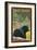 Lake Tahoe, Nevada - Black Bear-Lantern Press-Framed Art Print