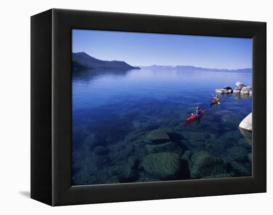 Lake Tahoe, Nevada, USA-null-Framed Premier Image Canvas