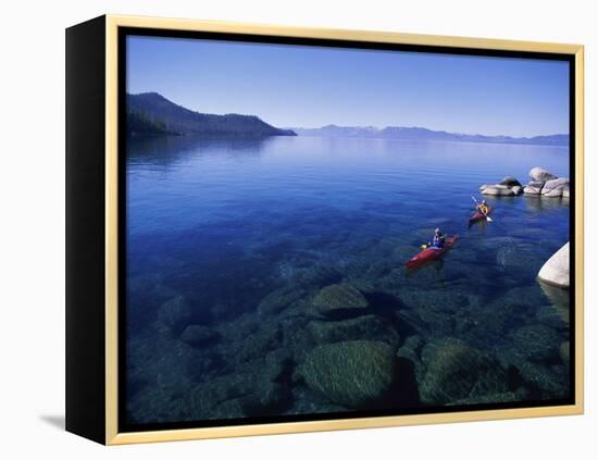 Lake Tahoe, Nevada, USA-null-Framed Premier Image Canvas