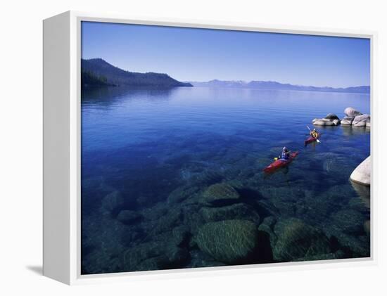 Lake Tahoe, Nevada, USA-null-Framed Premier Image Canvas