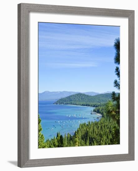 Lake Tahoe Scene, California, United States of America, North America-Michael DeFreitas-Framed Photographic Print