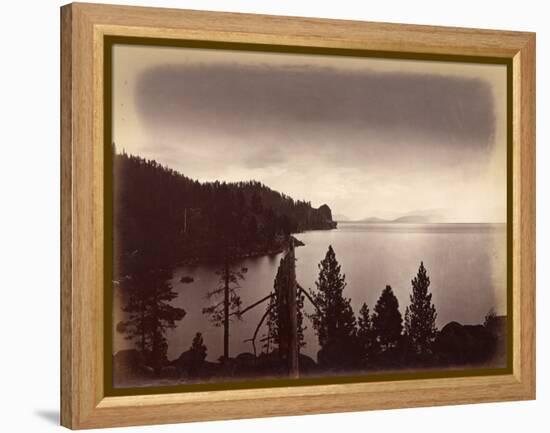Lake Tahoe, Usa, 1860-80-Carleton Emmons Watkins-Framed Premier Image Canvas