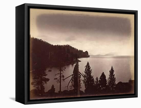 Lake Tahoe, Usa, 1860-80-Carleton Emmons Watkins-Framed Premier Image Canvas