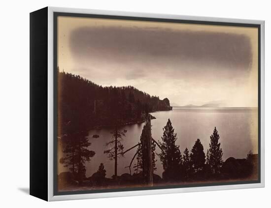 Lake Tahoe, Usa, 1860-80-Carleton Emmons Watkins-Framed Premier Image Canvas