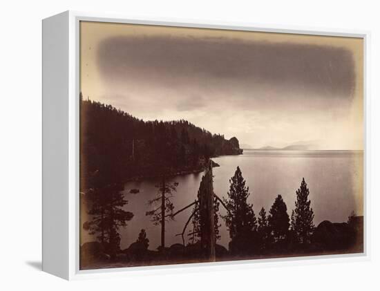 Lake Tahoe, Usa, 1860-80-Carleton Emmons Watkins-Framed Premier Image Canvas