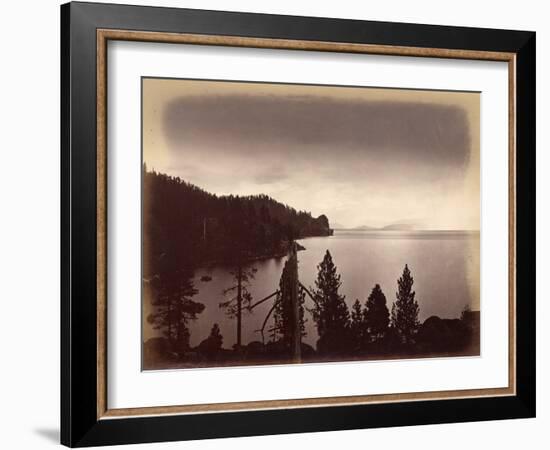 Lake Tahoe, Usa, 1860-80-Carleton Emmons Watkins-Framed Photographic Print