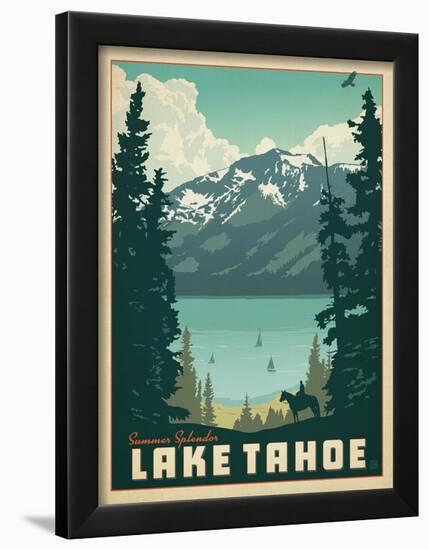 Lake Tahoe-Anderson Design Group-Framed Art Print