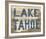 Lake Tahoe-Mark Chandon-Framed Giclee Print