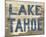 Lake Tahoe-Mark Chandon-Mounted Giclee Print