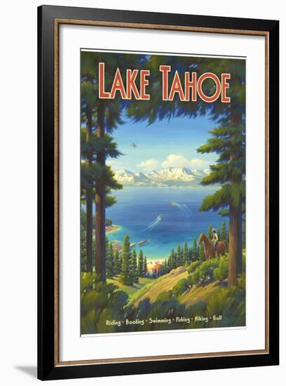 Lake Tahoe-Kerne Erickson-Framed Giclee Print