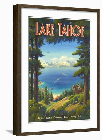 Lake Tahoe-Kerne Erickson-Framed Giclee Print