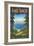 Lake Tahoe-Kerne Erickson-Framed Giclee Print