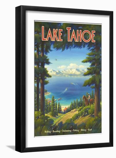 Lake Tahoe-Kerne Erickson-Framed Giclee Print