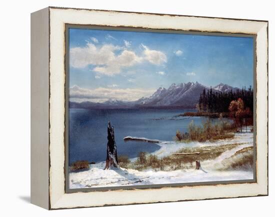 Lake Tahoe-Albert Bierstadt-Framed Premier Image Canvas
