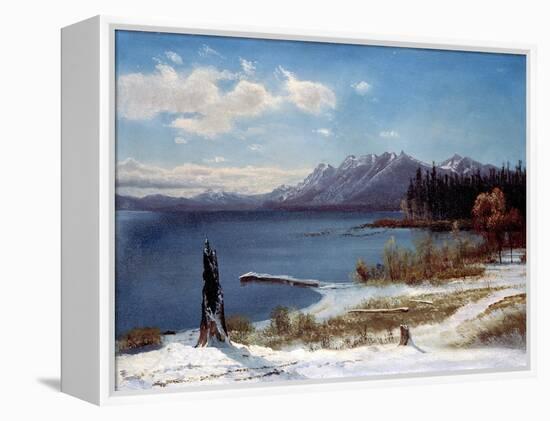 Lake Tahoe-Albert Bierstadt-Framed Premier Image Canvas