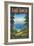 Lake Tahoe-Kerne Erickson-Framed Premium Giclee Print