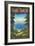 Lake Tahoe-Kerne Erickson-Framed Premium Giclee Print