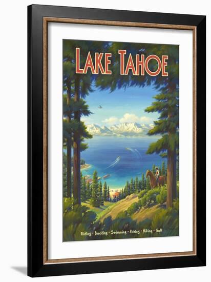 Lake Tahoe-Kerne Erickson-Framed Premium Giclee Print