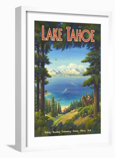 Lake Tahoe-Kerne Erickson-Framed Premium Giclee Print