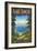 Lake Tahoe-Kerne Erickson-Framed Premium Giclee Print