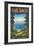 Lake Tahoe-Kerne Erickson-Framed Art Print