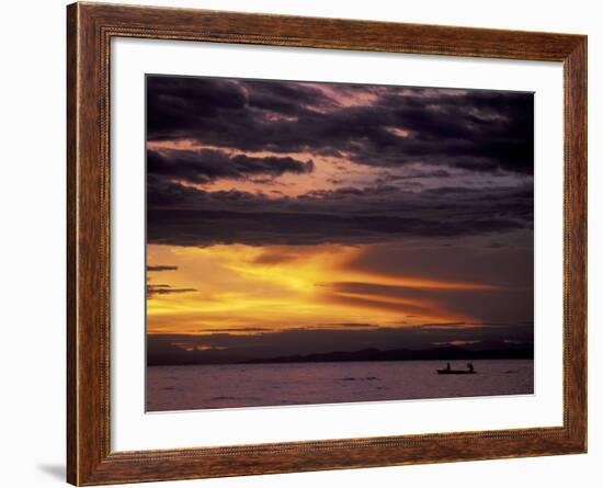 Lake Tanganyika From Within Gombe National Park, Tanzania-Kristin Mosher-Framed Photographic Print