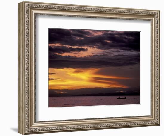 Lake Tanganyika From Within Gombe National Park, Tanzania-Kristin Mosher-Framed Photographic Print