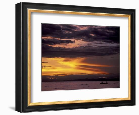 Lake Tanganyika From Within Gombe National Park, Tanzania-Kristin Mosher-Framed Photographic Print