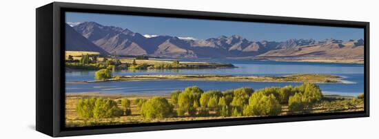 Lake Tekapo, Canterbury, South Island, New Zealand-Rainer Mirau-Framed Premier Image Canvas