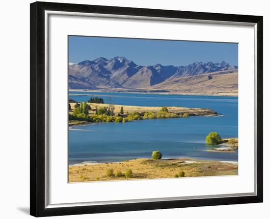 Lake Tekapo, Canterbury, South Island, New Zealand-Rainer Mirau-Framed Photographic Print