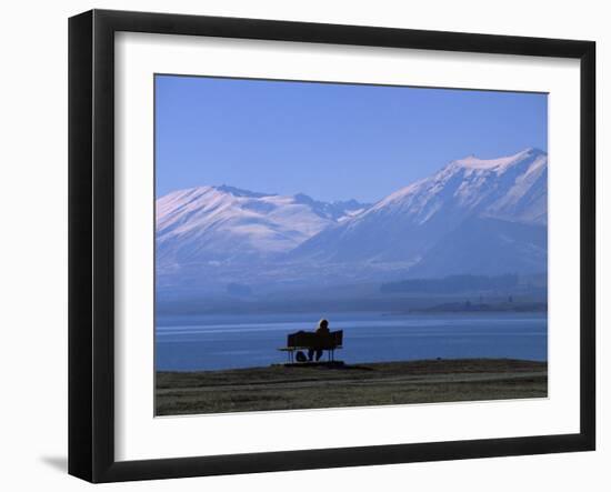 Lake Tekapo, Mackenzie Basin, South Island, New Zealand, Pacific-Mcconnell Andrew-Framed Photographic Print