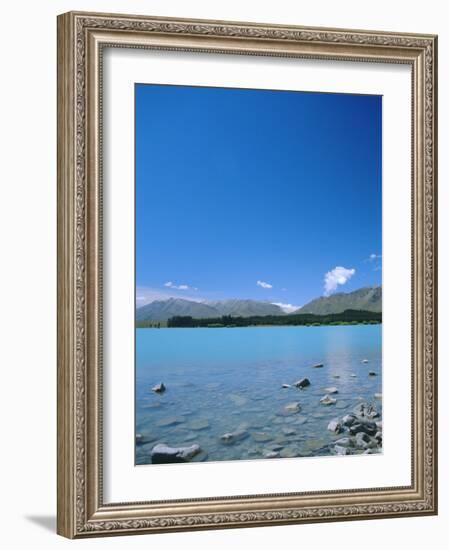 Lake Tekapo, Mount Cook National Park, Canterbury, South Island, New Zealand-Neale Clarke-Framed Photographic Print