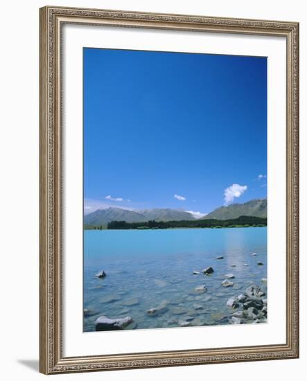 Lake Tekapo, Mount Cook National Park, Canterbury, South Island, New Zealand-Neale Clarke-Framed Photographic Print
