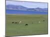 Lake Terkhiin Tsagaan Nuur, Volcanic Region of Khorgo, Arkhangai, Mongolia, Central Asia-Bruno Morandi-Mounted Photographic Print