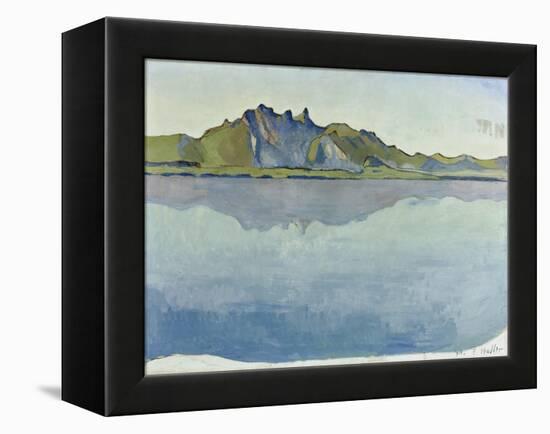 Lake Thun and the Stockhorn Mountains, 1910-Ferdinand Hodler-Framed Premier Image Canvas