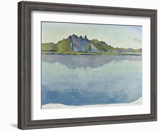 Lake Thun and the Stockhorn Mountains, 1910-Ferdinand Hodler-Framed Giclee Print