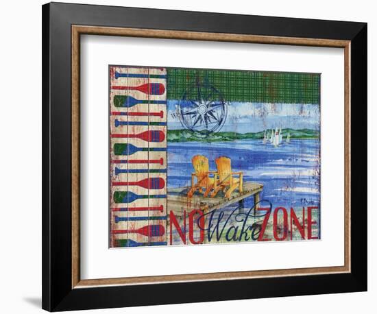 Lake Time III-Paul Brent-Framed Premium Giclee Print