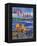 Lake Time Vertical II-Paul Brent-Framed Stretched Canvas
