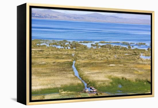 Lake Titicaca, Peru-Peter Groenendijk-Framed Premier Image Canvas