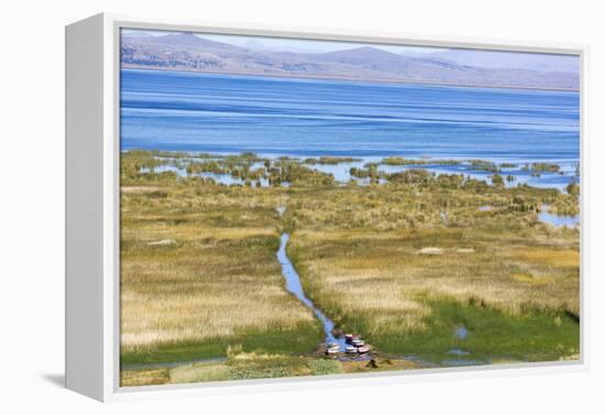 Lake Titicaca, Peru-Peter Groenendijk-Framed Premier Image Canvas