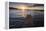 Lake Titicaca Pier at Sunset, Copacabana, Bolivia, South America-Matthew Williams-Ellis-Framed Premier Image Canvas