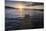 Lake Titicaca Pier at Sunset, Copacabana, Bolivia, South America-Matthew Williams-Ellis-Mounted Photographic Print