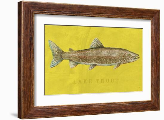 Lake Trout-John Golden-Framed Giclee Print