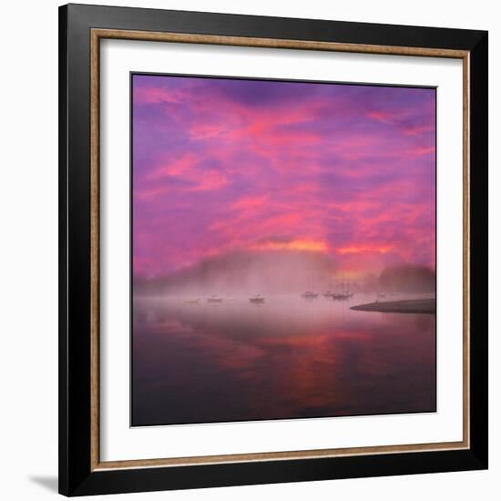 Lake Ullswater Atr Dawn-Adrian Campfield-Framed Premium Giclee Print