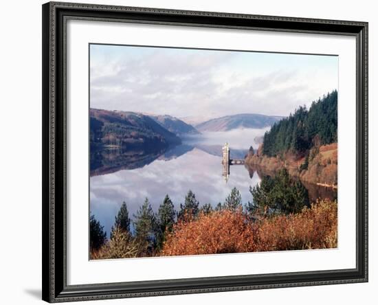 Lake Vernwy, Mid Wales, December 2002-null-Framed Photographic Print