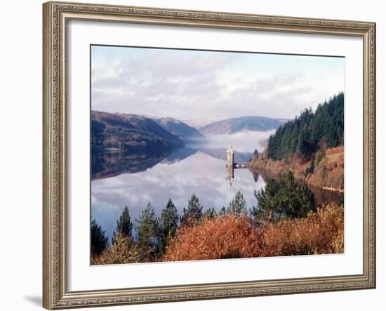 Lake Vernwy, Mid Wales, December 2002-null-Framed Photographic Print