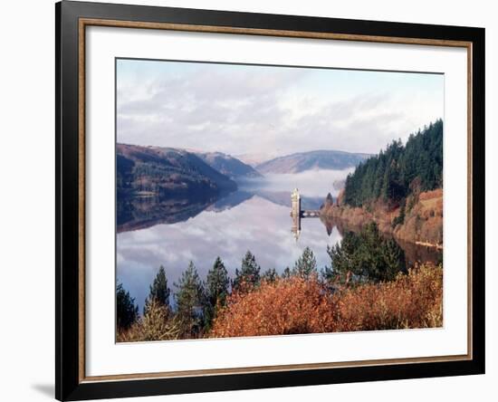 Lake Vernwy, Mid Wales, December 2002-null-Framed Photographic Print